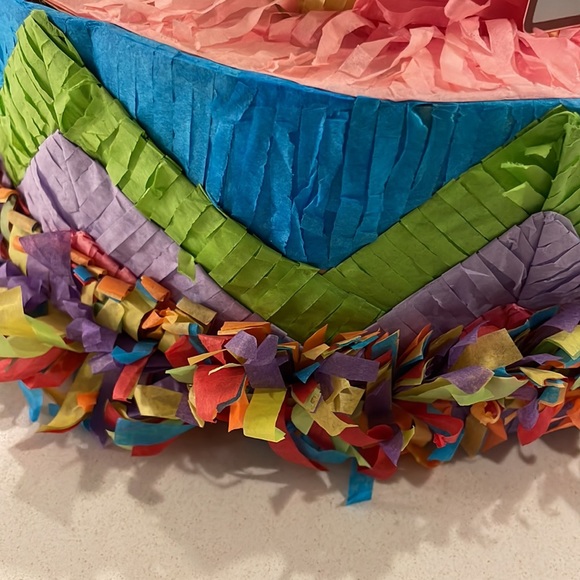 Birthday Cake Pull-String Piñata - Pusheen Themed - Picture 9 of 17